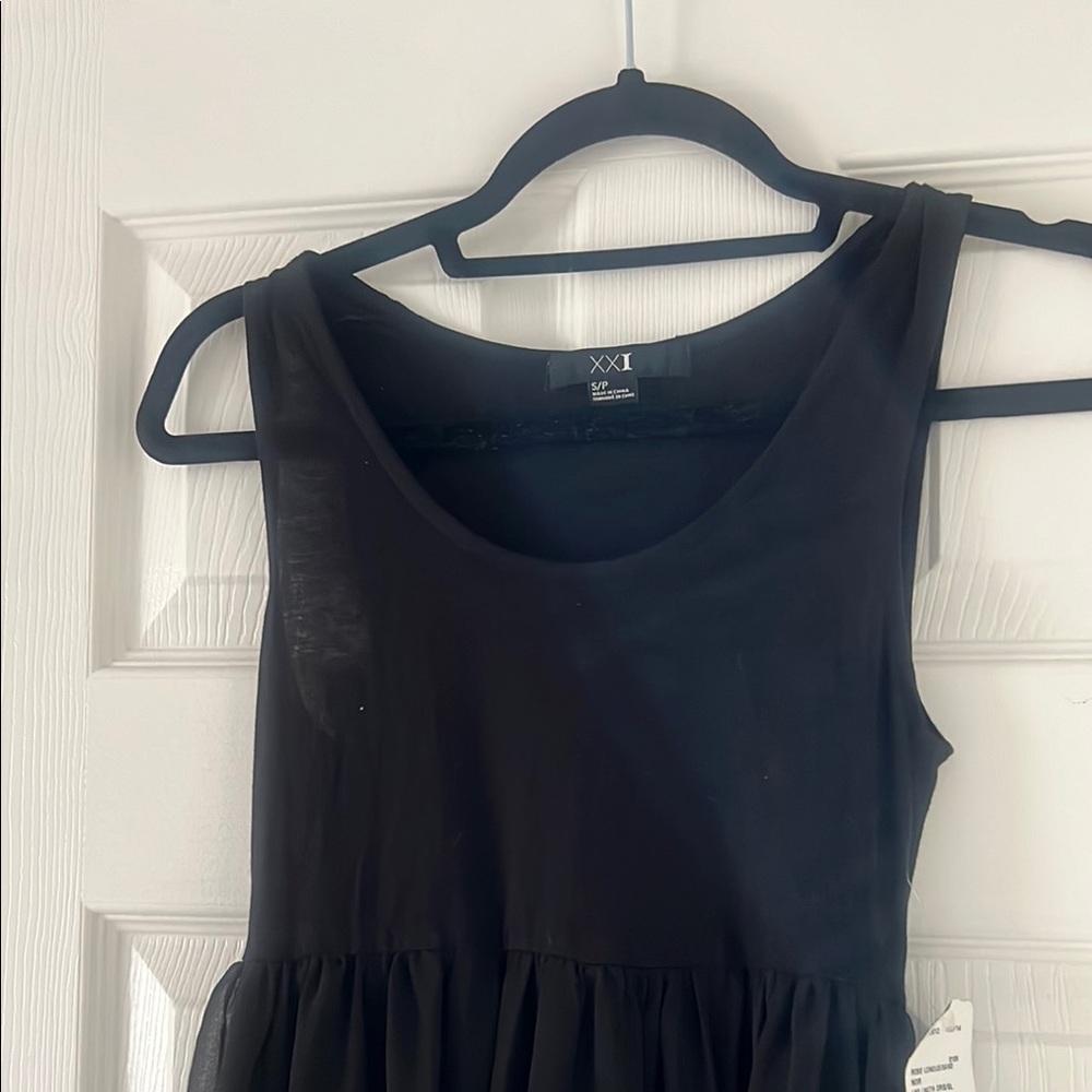 Maxi Black Sleeveless Dress